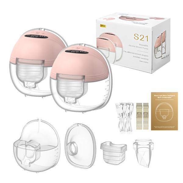 Double Wearable Breast Pump Set 3 Modes 12 Levels Electric Mother Feeding Pump