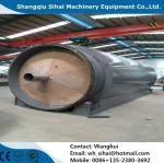 380V Used Plastic Tyres Recycling Machine For Fuel Oil Carbon Black Directly