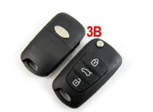 Wholesale Kia Chi Running Modified Flip Remote Key Shell, 3 Button Car Key Blanks for Kia from china suppliers