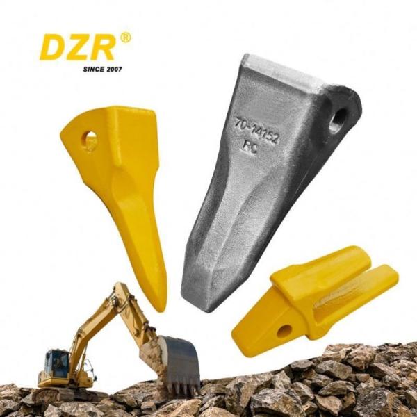 Yellow Bucket Teeth Spare Tooth Excavator Cutting for Construction Machinery
