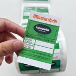 Custom Private Coated Paper Adhesive Sticker 3 Color Printing Attractive Labels