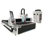 Sheet Metal Industrial Laser Equipment 3000W 6000W CNC Fiber Laser Cutting