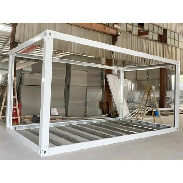 Industrial Design Style Steel Frame for 6 x 3 x 2.8m Flat Pack Galvanized Light Steel Prefab Shipping Container Module