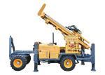 4 Cylinder Water Well Drilling Rig Quanchai Diesel Engine 180m