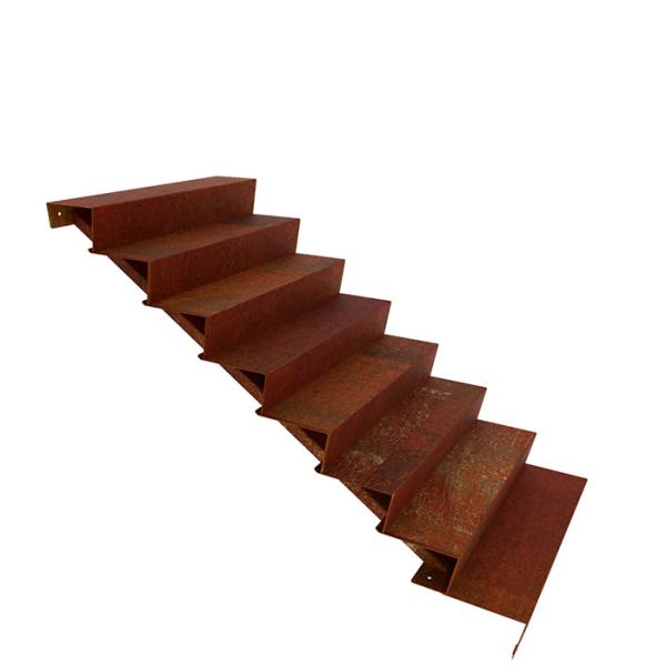 Corten Steel Staircase Durable Stylish Outdoor Stairs
