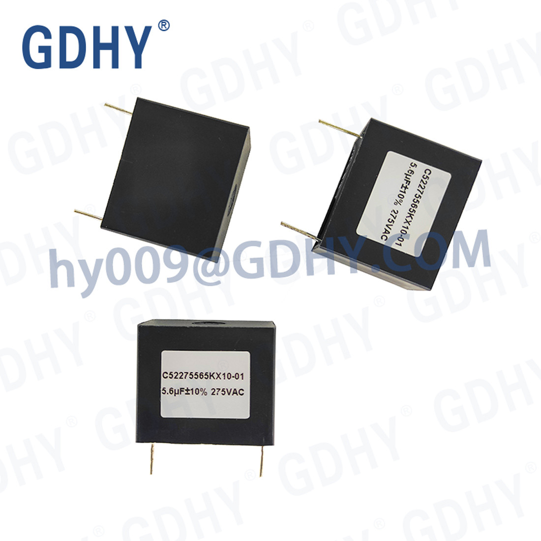 5.6uf 275VAC DC Link Film Capacitor Industry Coupling / Filter