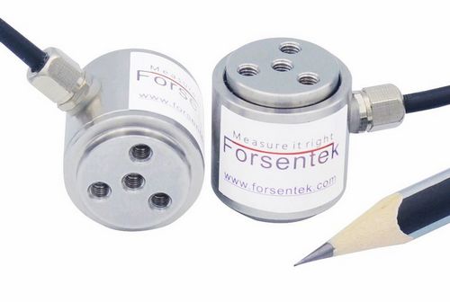Flange type force transducer 500N