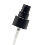 Bamboo Airless Cosmetic 24-410 Amber Bottle Glass Pump