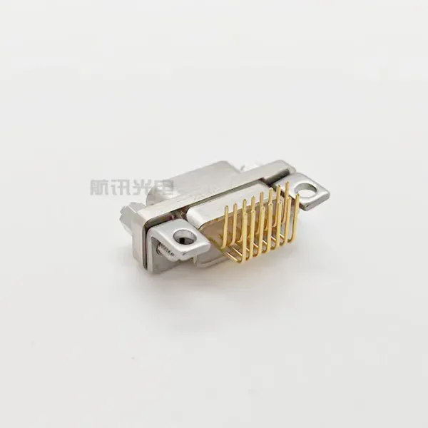 J30ja-15zknp5-J Quick Lock Rectangular Connector Printed Board Straight Pin 2-Row Aviation.