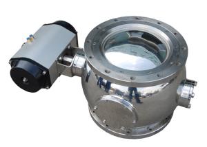 Wholesale Acid Resistant Dome Valve / Wafer Sphere Valve / Powder Valve With Mild Steel Material from china suppliers