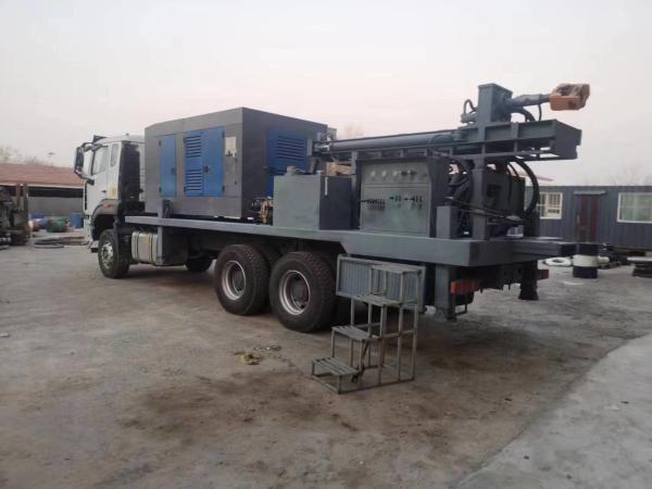 Truck Mounted Drill Rig 600 meters depth for Professional and High-Performance