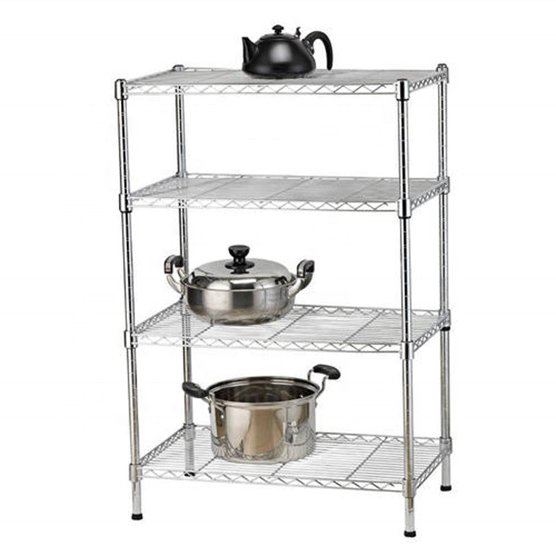 0.9M 500KGS Storage Wire Shelves Heavy Duty Metal Shelving Unit 24 Wide Odm