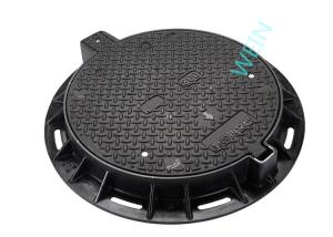 Wholesale EN124 Standard Round Cast Iron Manhole Cover For Municipal L Construction from china suppliers