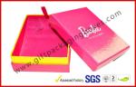 Hand craft Jewlery Gift Packaging Boxes , Custom Rigid Board Luxury Jewellery