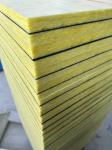 25mm Sound Absorbing Cotton Fabric Acoustic Panel Inner Core Yellow Fiberglass