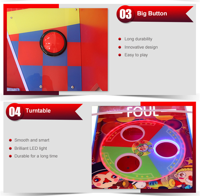 Fun Sandbag indoor Arcade game Ticket Redemption Game Machine For Amusement Park