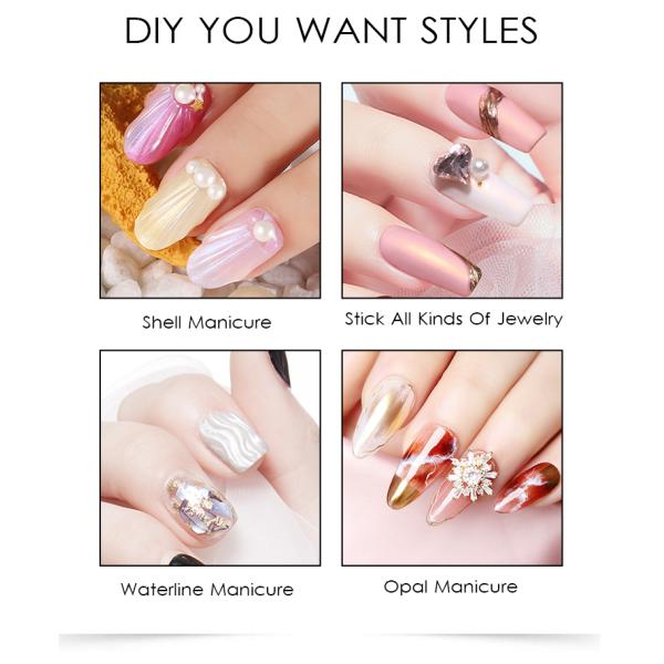 Non-toxic Pure Only Free Shipping Nail Glue 2g for Professional 50g Nail Tip Acrylic Nail Art Gel MSDS Certified