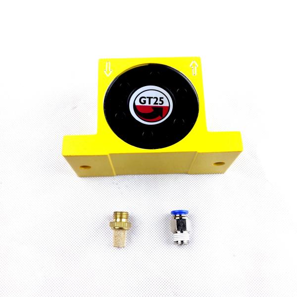 Pneumatic Vibrator GT25 With 120.C Working Temperature 130-12000N Centrifugal