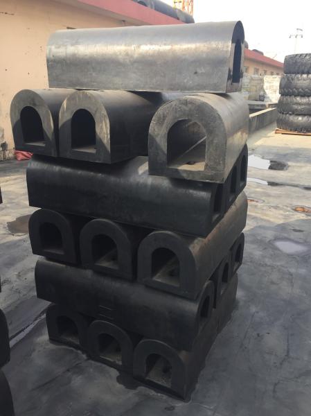 Tugboat Rubber Fender Marine D Shape Rubber Fender