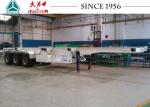 50000 Kgs Payload Skeletal Container Trailer 40 FT Tri Axle With Fuwa Suspension