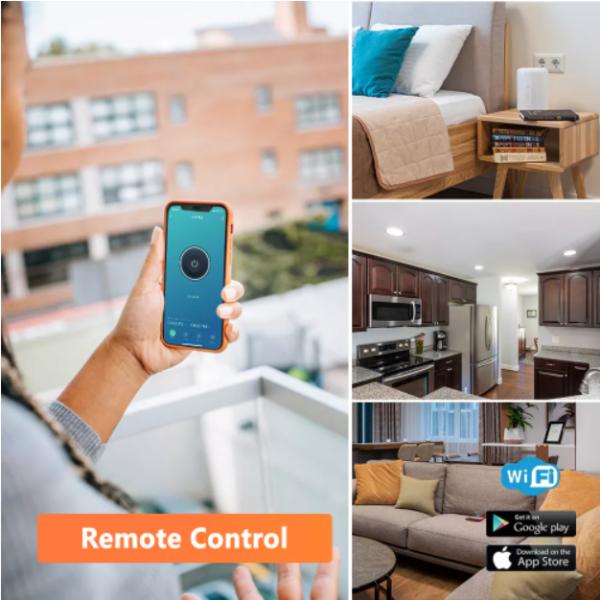 300W 2.4GHz WIFI Circuit Breaker Tuya Smart Switch Adjustable Light