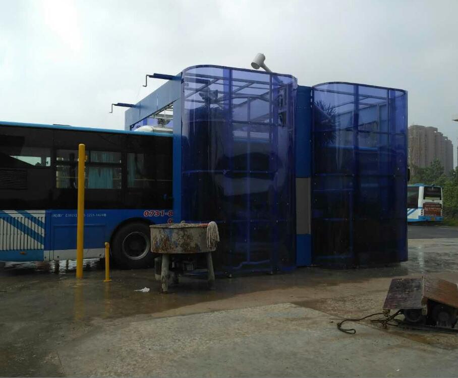 Automatic Drive Through Bus Wash Machine For Bus/Truck In North Africa Middle
