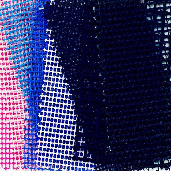 PVC Coated Square Hole Birdseye Mesh Fabric Polyester Roll Woven