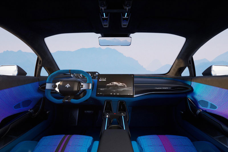 Pure Electric Sedan EV Electric Vehicle Hapo SSR 2024 Ultimate Track Edition Sports Car