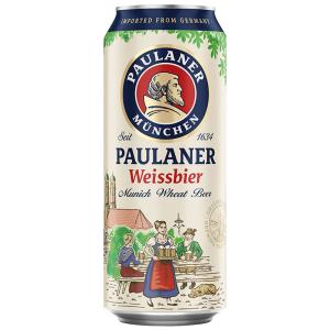 Wholesale German Paulaner HD Plated Printing Aluminum Beer Can 16.9oz from china suppliers