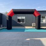 Sports Race Custom Inflatable Finish Line For Competition Amusement