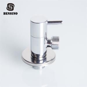 Wholesale 1/2 Inch 0.5Mpa Brass Angle Valve Chrome Plated Surface from china suppliers