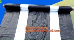 black white plastic mulch film/agricultural anti weed mulch/custom large size