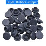 Pharmaceutical 28mm 32mm Butyl Rubber Stopper For Injection Vials