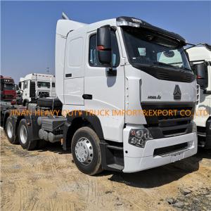 Wholesale White Sinotruk A7 6x4 Prime Mover Truck Howo 6x4 Tractor Truck from china suppliers