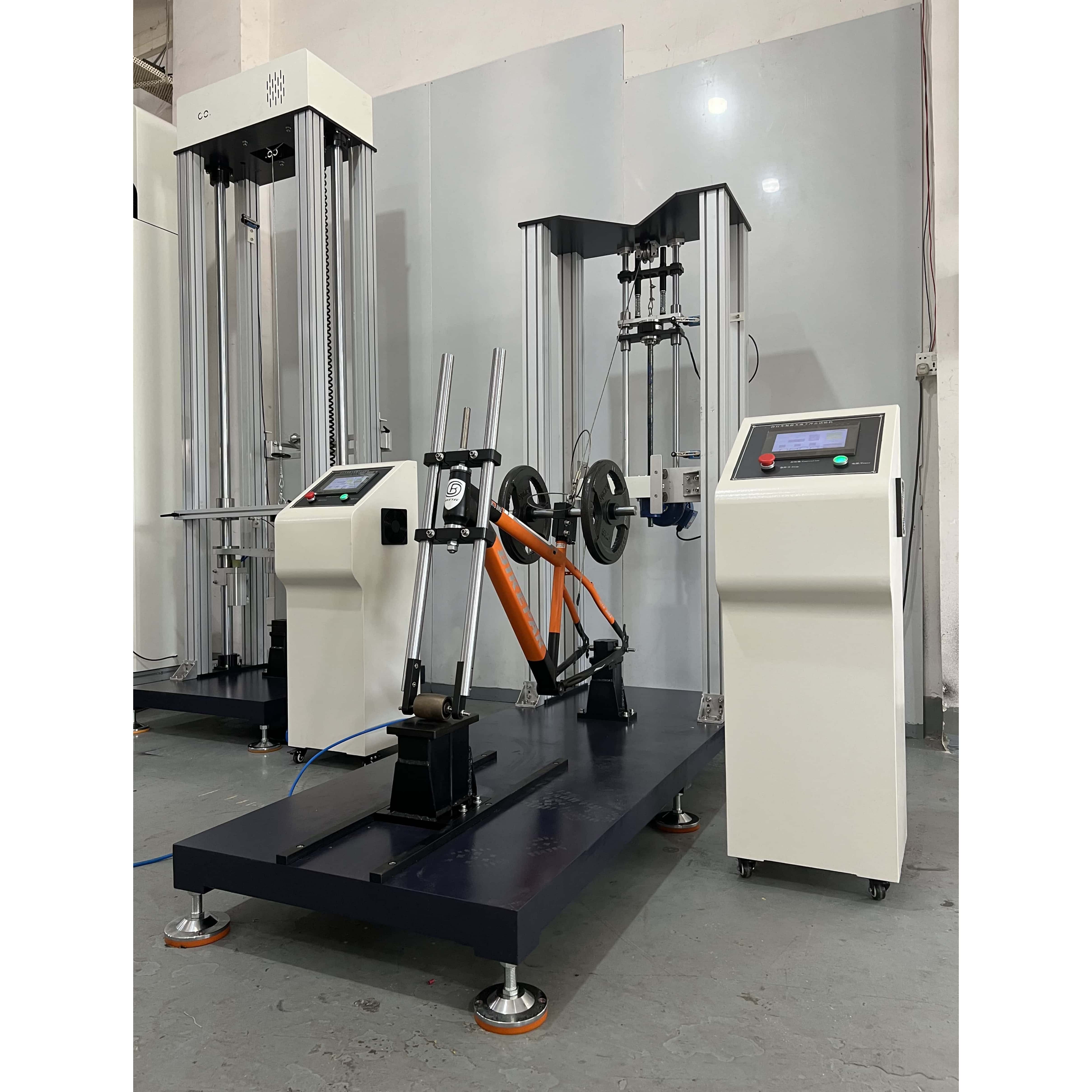 Bicycle Front Drop Impact Testing Machine Bicycle Frame Forward Drop Impact Durability Testing Equipment