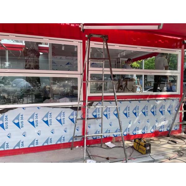 Industrial Loft Style Folding Windows - Exposed Hardware Aesthetic