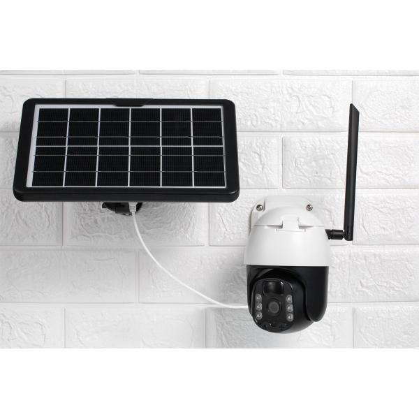 Solar IP Camera 4G Dome Camera Horizontal 330 degree 20metres Night Version