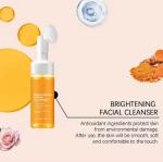 Private Label Brightening Whitening Deep Cleaning Organic Turmeric Kojic Acid