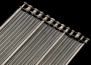 Wholesale 1000mm*10m Chain Mesh Conveyor Belt Stainless Steel For Retail Industries from china suppliers