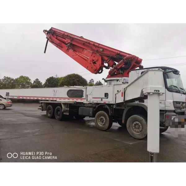 2013 Used Putzmeister Concrete Pump 56m on Benz Actros for High Productivity Sale
