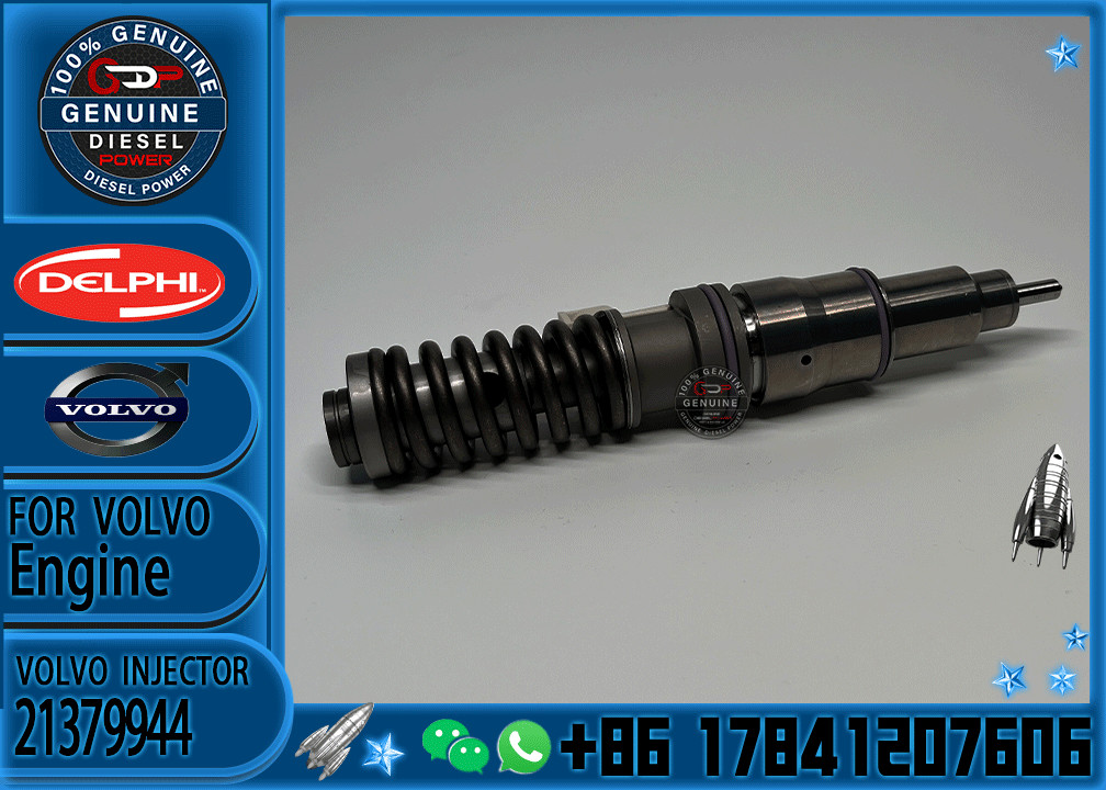 20847327 Excavator Diesel Engine Parts Fuel Injector 21371675 21371679 21379943 21379944 20847327