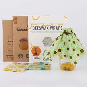Wholesale FDA 13&quot;X14&quot; Antioxidant Natural Eco Beeswax Food Wrap from china suppliers