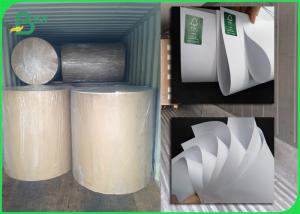 Wholesale Long Grain 60gr Bright White Plain Bond Paper 70 x 100cm In Sheet For Notepad from china suppliers