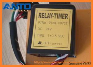 China 21N4-00762 24V Timer Relay Used For Hyundai R80-7 R210LC-7 Excavator Spare Parts on sale