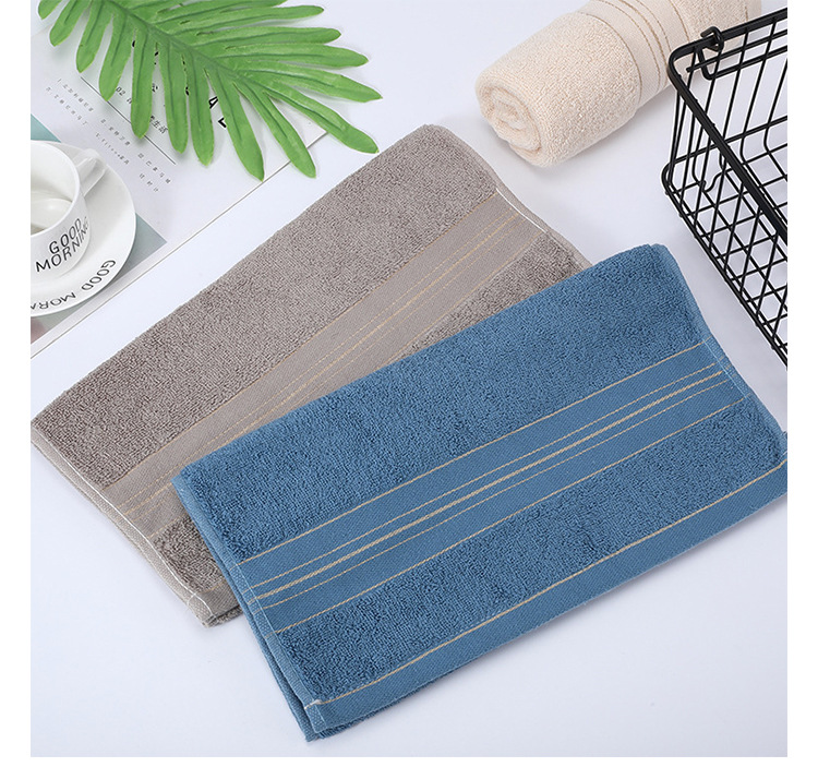 Chinese Cooling Antipilling Towels Thicken and Soften for Home Face Cloth Towel