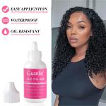Multi Colors Hair Styling Glue For Wig Front Clear Bond Sweat Proof Customize
