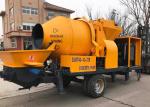 Mobile Concrete Mixer Pump , Mini Volumetric City Cement Mixer Pump