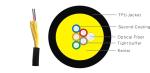 Military Telecommunications GJFJU Armored OFNR Fiber Optic Cable