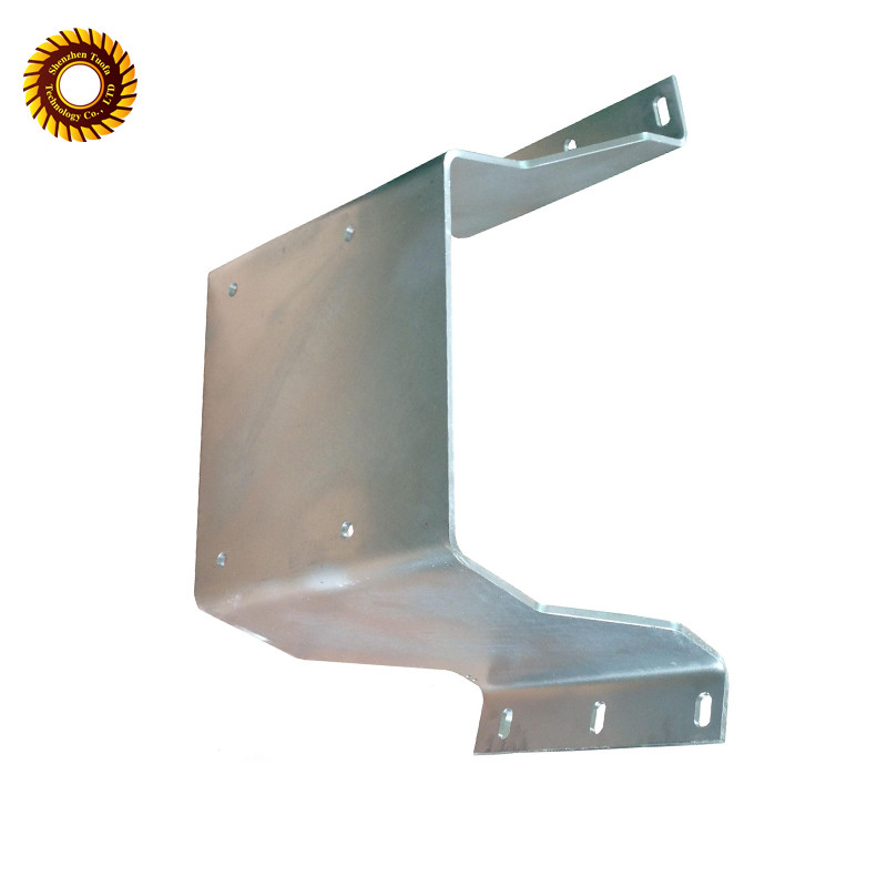 Sandblast 0.2mm Tolerance Sheet Metal CNC Parts Prototype Bending Ra3.2