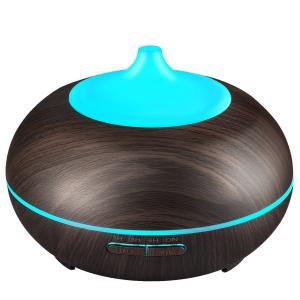 Wholesale Whisper - Quiet 300ml Wood Grain Ultrasonic Cool Mist Humidifier from china suppliers